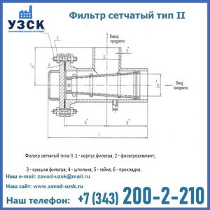 Фильтр сетчатый ФС по Т-ММ-11-2003 в Ставрополе