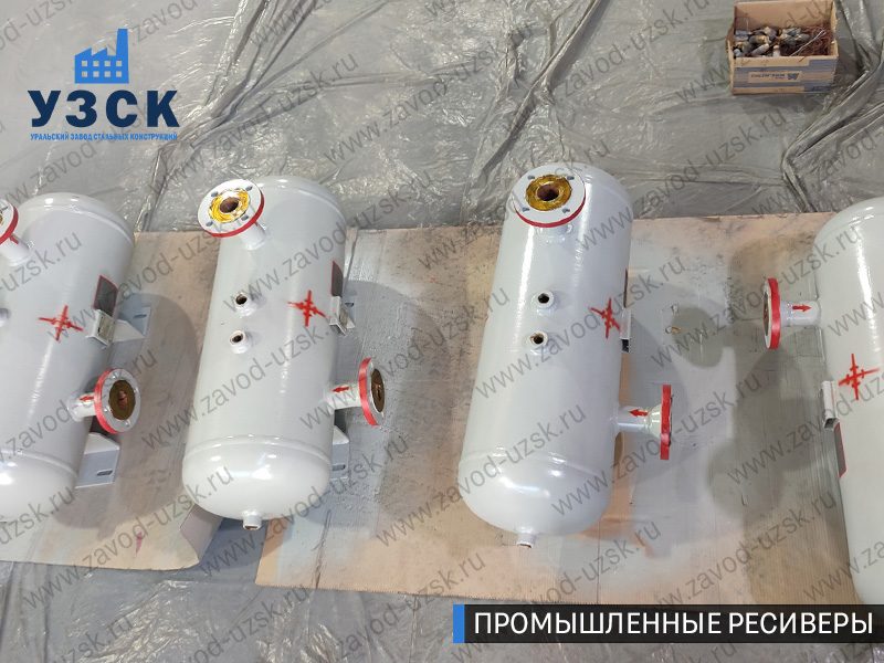фотография емкостных ресиверов газа Ставрополь