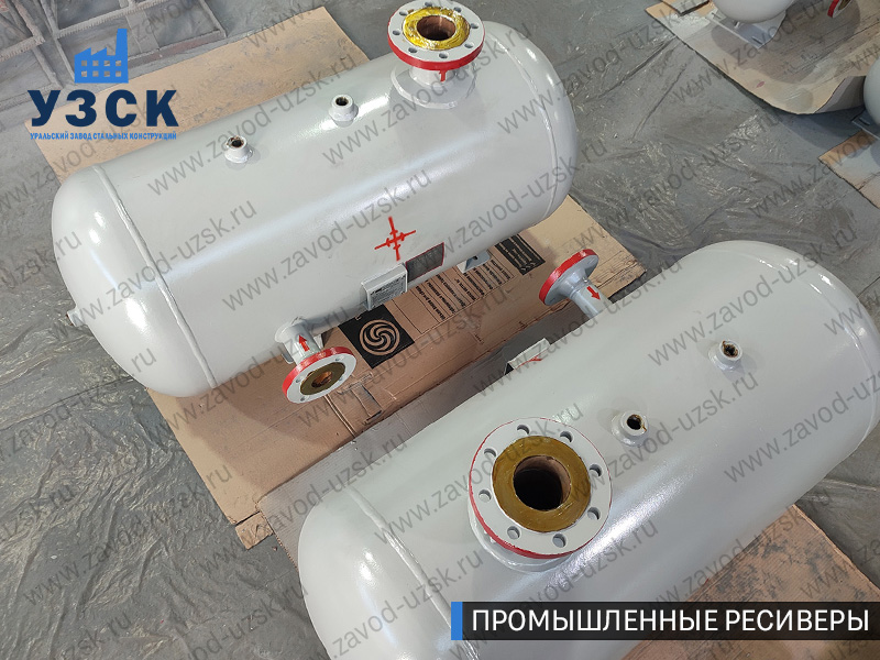 фотография промышленных ресиверовдля газа Ставрополь